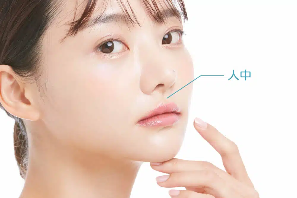 人中の図解　福岡