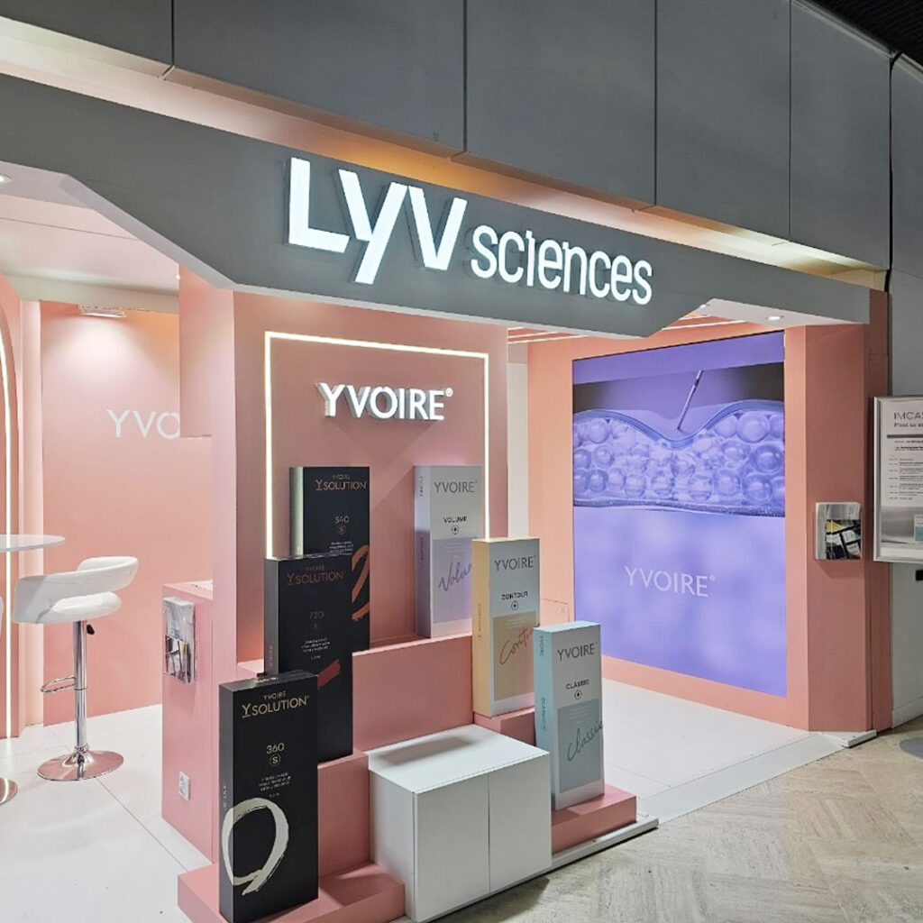 イボアールのIMCASの出展ブース